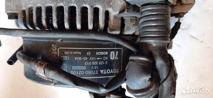 Генератор toyota avensis t22 2706002100