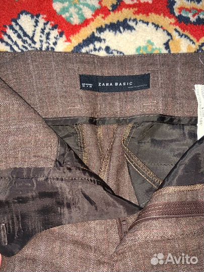 Шерстяные брюки Zara, 42