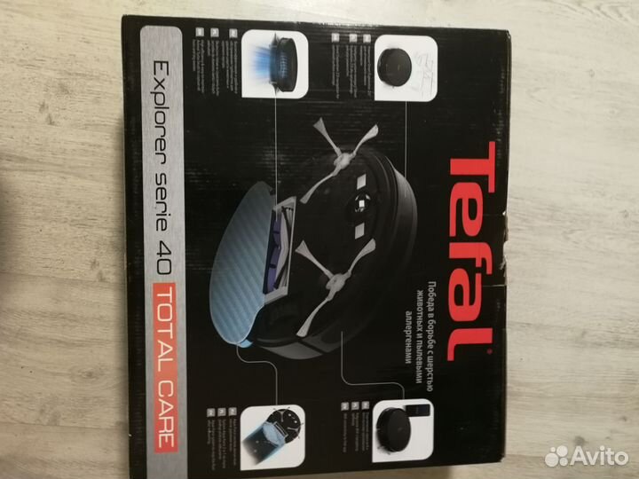 Робот пылесос tefal
