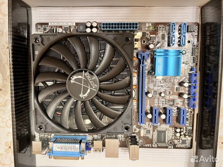 Intel core i5 2310+куллер+мат. плата+память