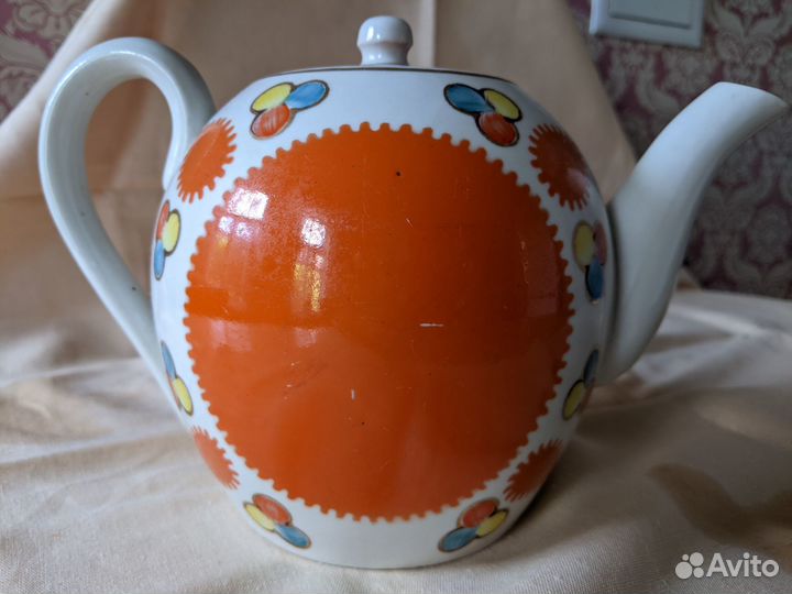 1962 Чайник Солнце Песочное Первомайская Рыбинская