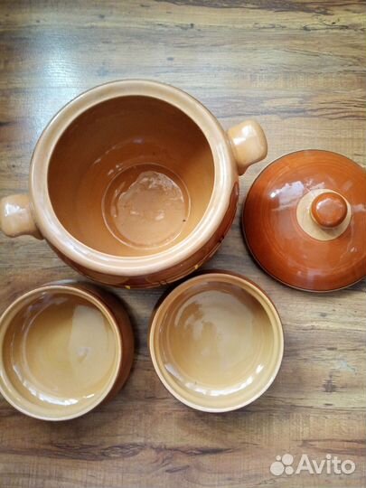 Горшок для запекания 2 литра