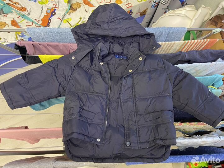 Куртка пуховик 92 см