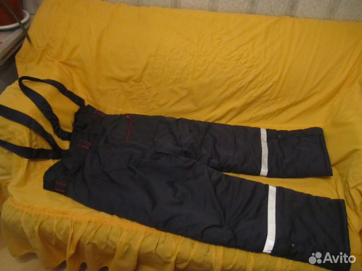 Ватные штаны новые и куртка к ним