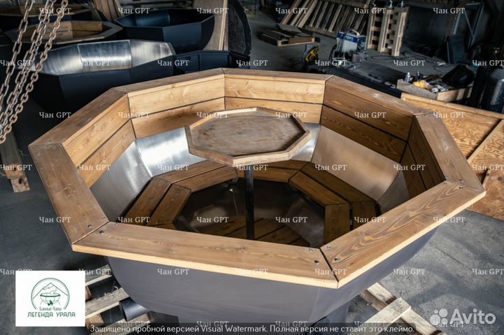 Сибирский банный чан
