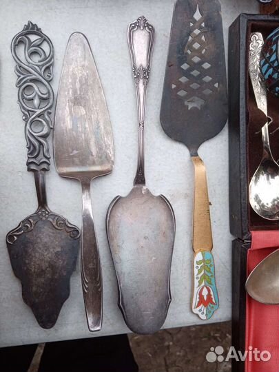 Мельхиоровые лопатки СССР