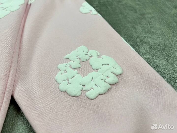 Худи Denim Tears розовая в наличии