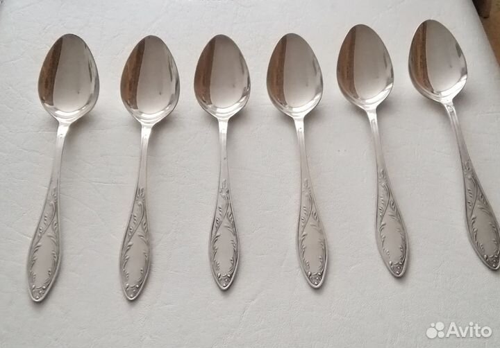 Мельхиоровые ложки мнц клеймо олень ссср. зиш