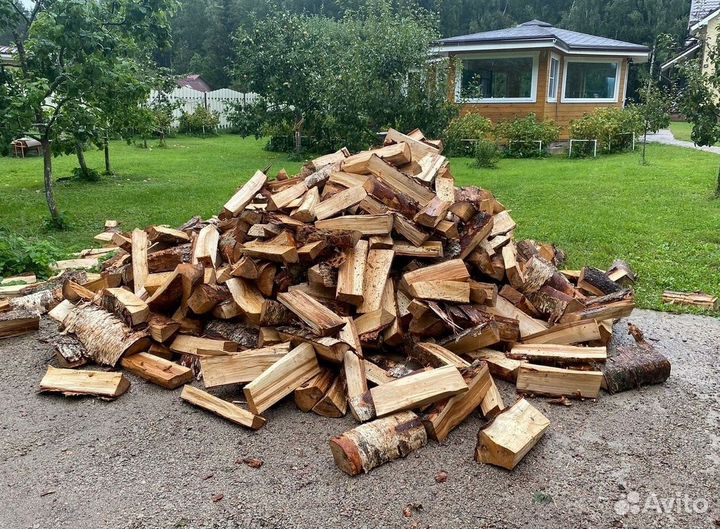 Сухие березовые дрова