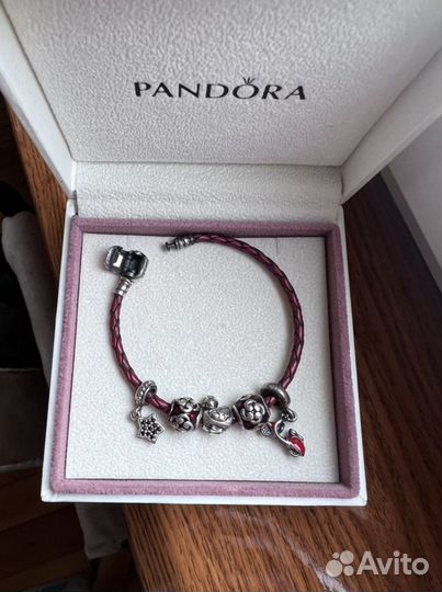 Pandora браслет + шармы