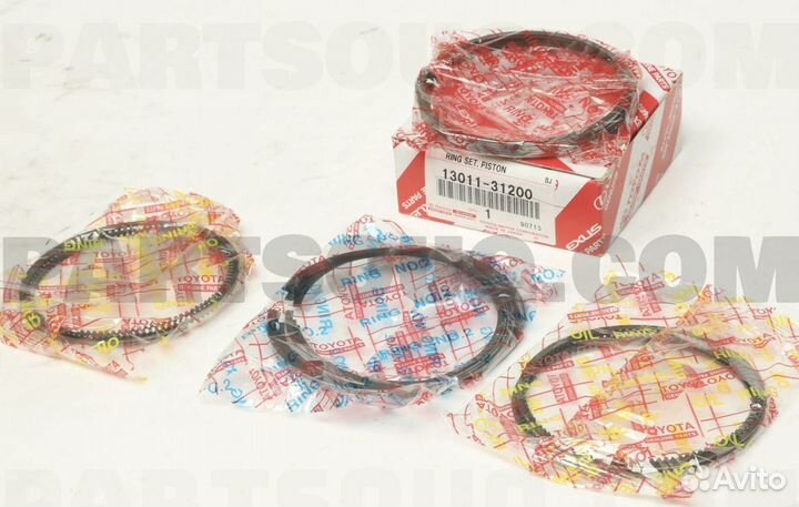Toyota land cruiser 150 1GR-FE кольца поршневые
