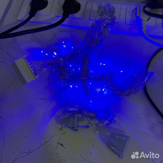 Гирлянда шторка 1,5 на 1,5