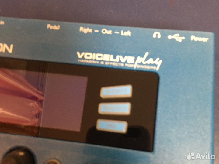 Вокальный процессор/ревербератор/гармонайзер