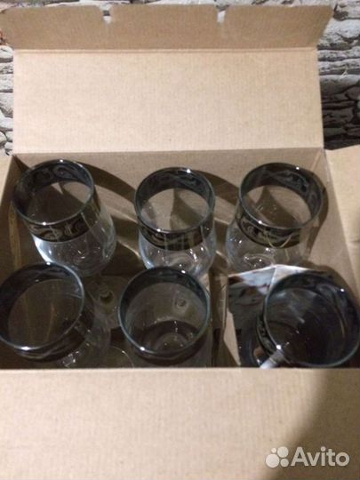 Набор фужеров, бокалов для шампанского 6 штук