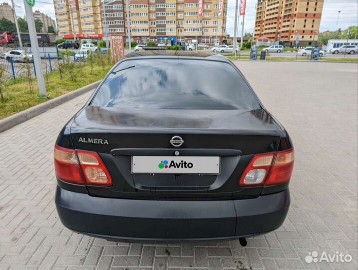 Nissan Almera 1.5 МТ, 2006, 214 300 км