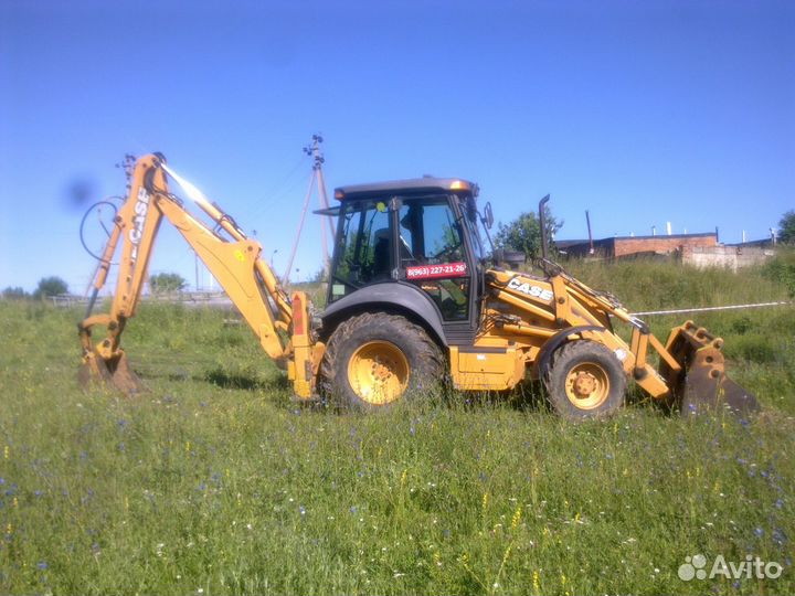 Услуги экскаватора погрузчика
