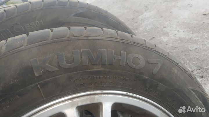 Колёса в сборе на литье