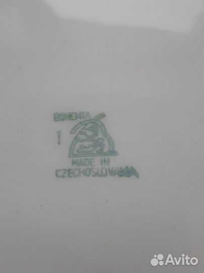 Тарелка фарфоровая десертная