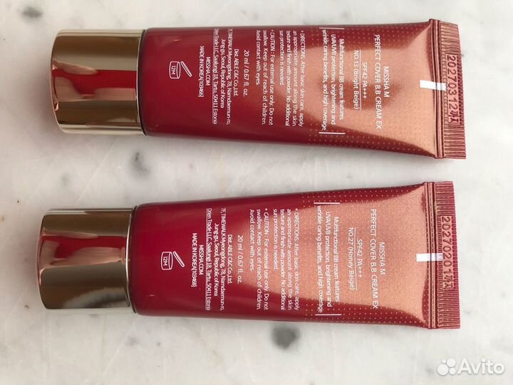 BB крем для лица с spf missha Тон 13, Тон 27