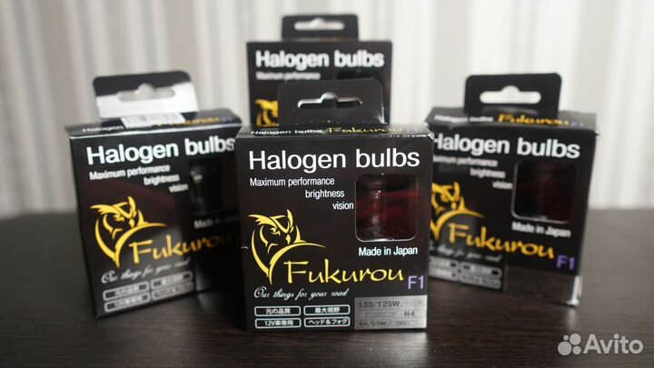 Лампа галогеновая Fukurou F1 H4 12V