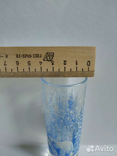 Новый набор 6 стопок Зимняя сказка Россия 50 мл