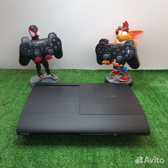 Ps3 прошитая + 20 игр 250gb + 2 гемпада