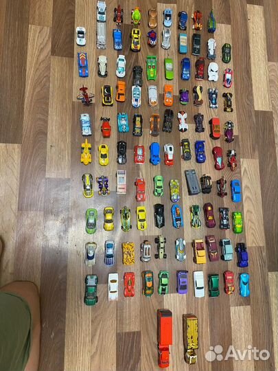 Hot wheels машинки 100 штук