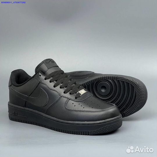 Nike Air Force 1 Black (Арт.76592)