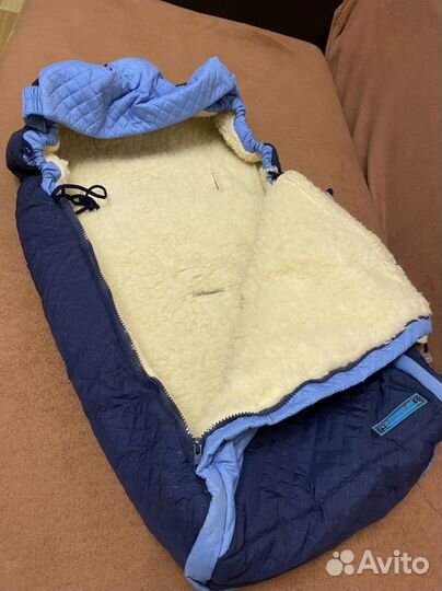 Спальный мешок (зимний конверт) для коляски