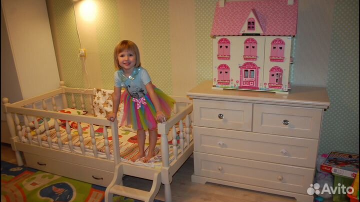 Детская кровать из массива сосны