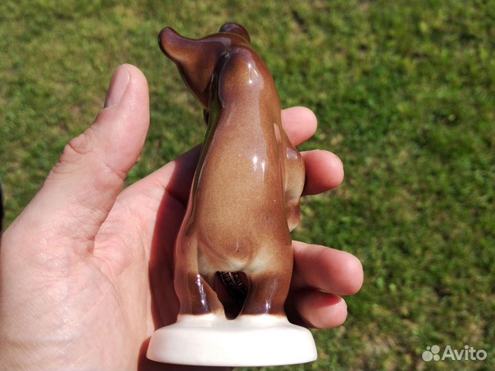 Статуэтка бурый медведь СССР, лфз