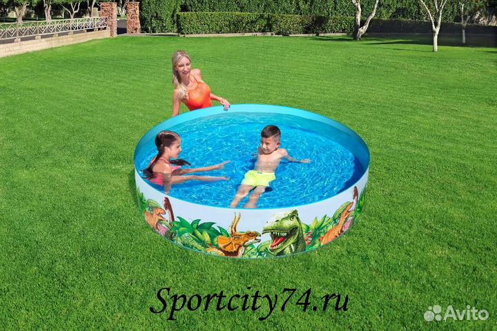 Бассейн Bestway Дикие животные 55022