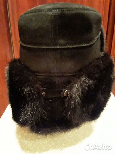 Мужская шапка норка