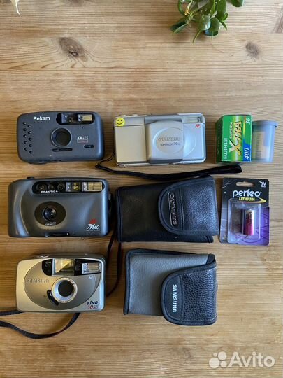 Плёночный фотоаппарат olympus superzoom 70 G