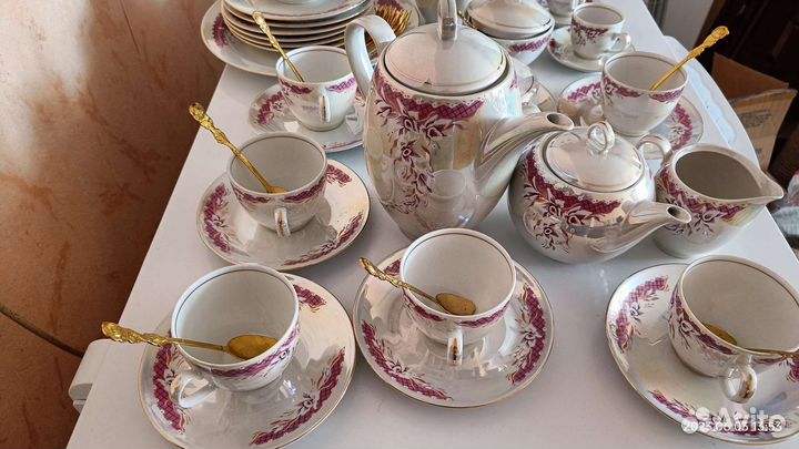 Чайный+кофейный сервиз ГДР