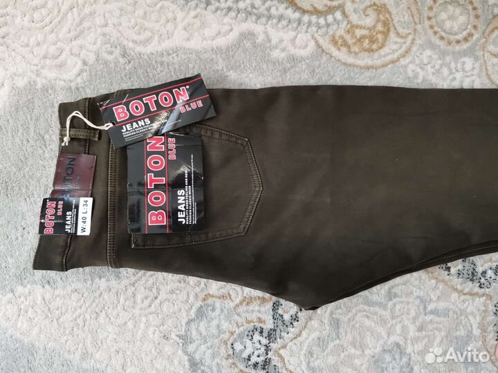 Джинсы мужские утеплённые