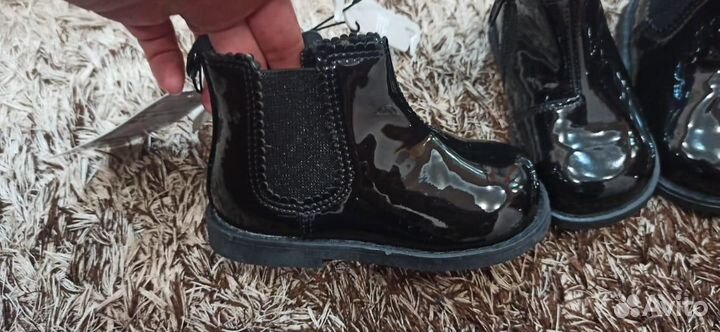 Ботинки детские лаковые, H&M