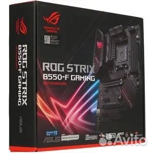 Материнская плата asus ROG strix B550-F gaming