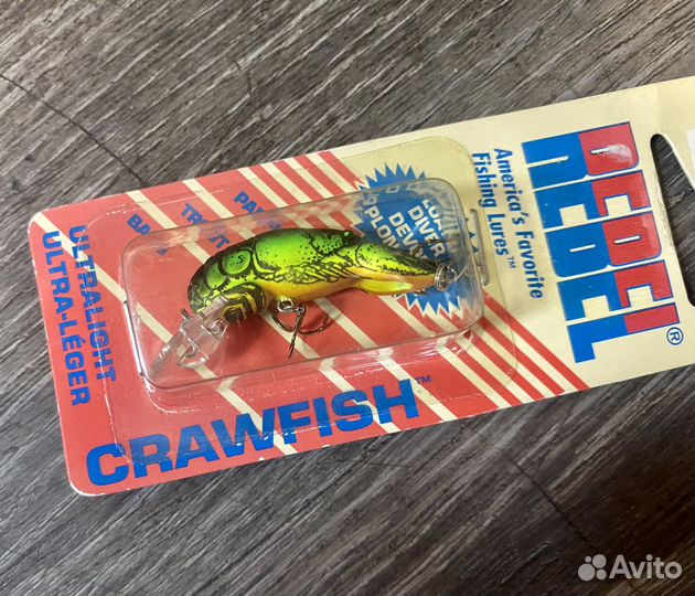 Воблер Rebel Teeny Crawfish 40 mm