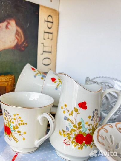 Чайный сервиз винтажный Budlet fine China