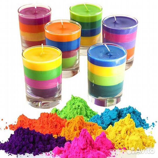 20 гр. Пигмент оранжевый флуоресцентный (краситель