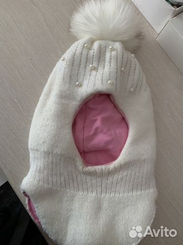 Шапка шлем 5-6 лет очень теплая