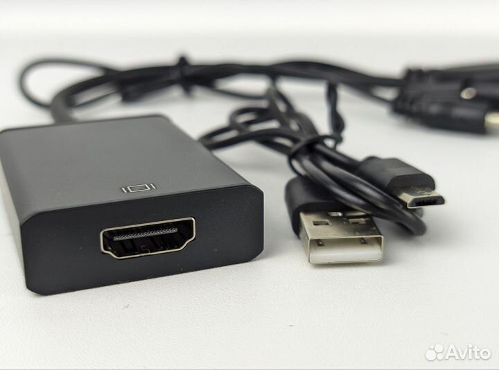 Переходник конвертер от VGA к hdmi