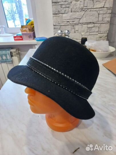 Шляпа фетровая женская