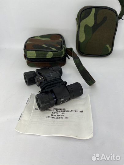 Бинокль бкц 7х18