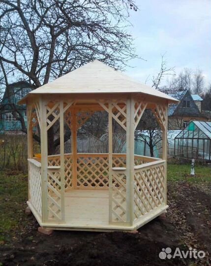 Беседка для дачи