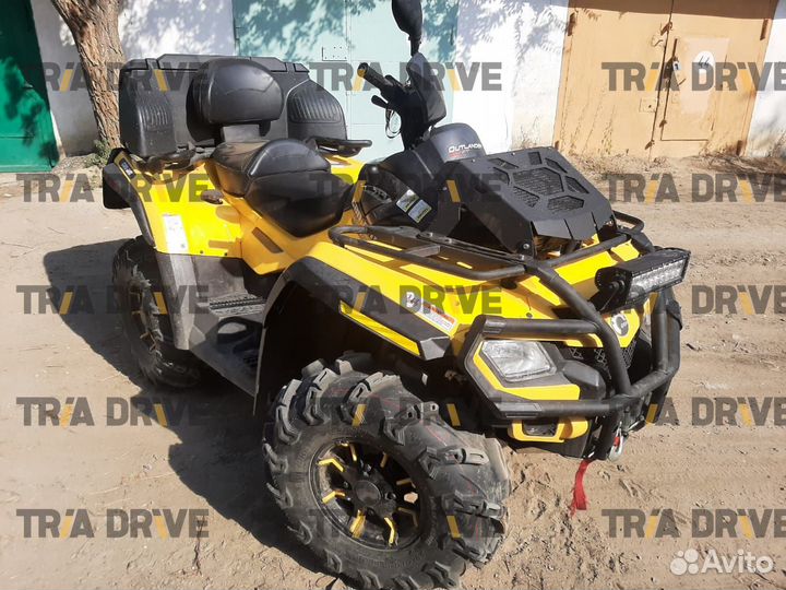 Вынос радиатора на квадроцкл на BRP G1