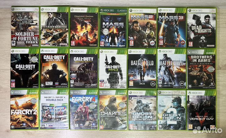 Диски Xbox 360 Лицензия