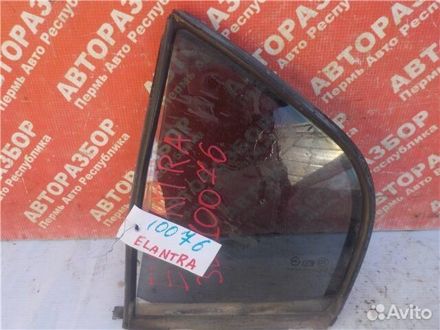 Форточка двери задняя левая Hyundai Elantra