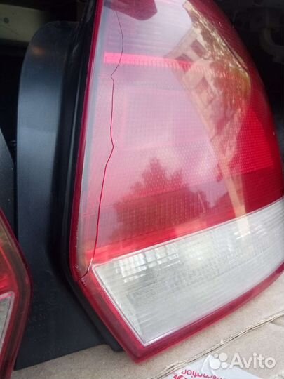 Задние фонари vw polo 2011